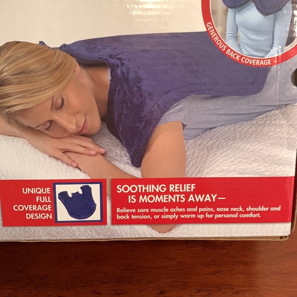 THERA CARE BRAND NEW IN BOX HEAT THERAPY PERSONAL HEATING PAD WRAP - Picture 7 of 8